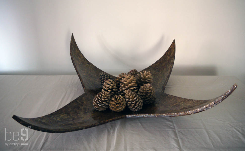 Spruce cone bowl with Pinecones