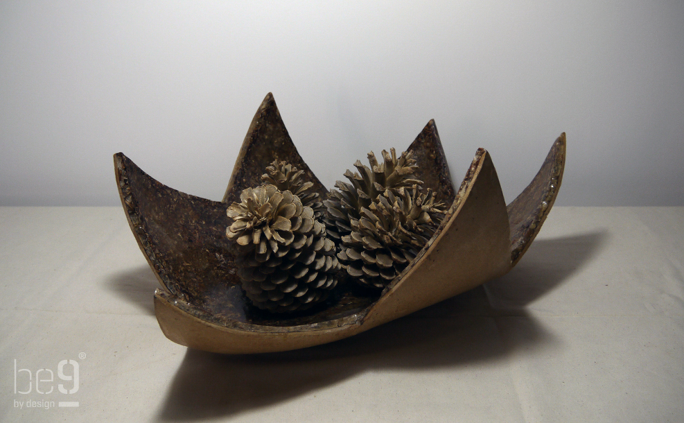 Dark Fir cone bowl