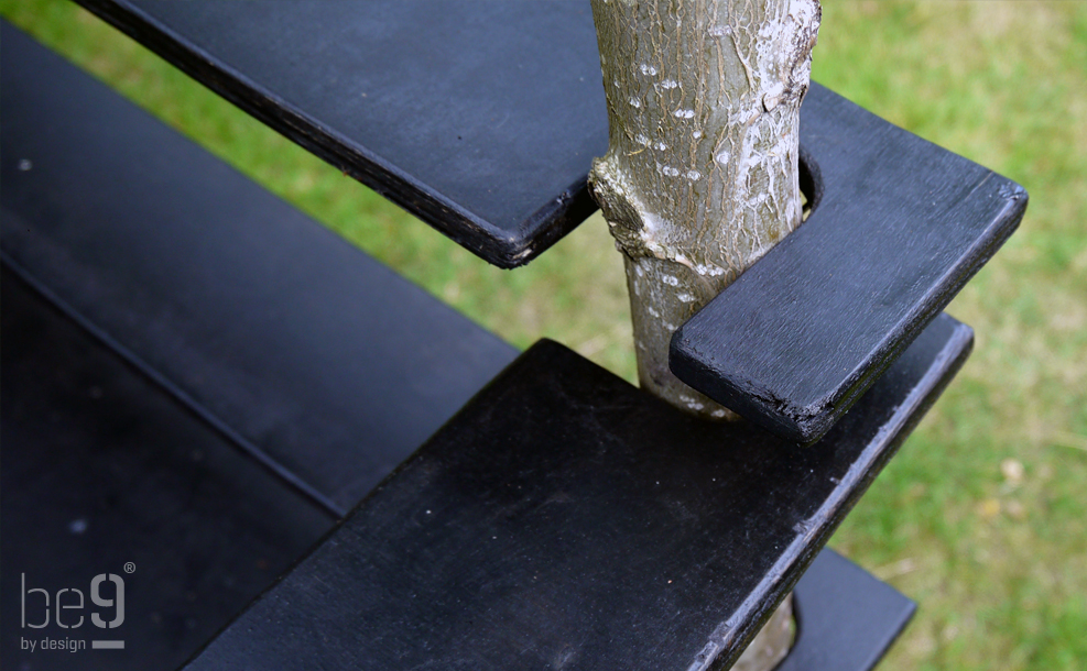 Detail of armrests and stretchers